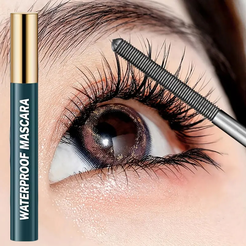 Huda Beauty Makeup Set - 4D-mascara, zwart, waterdicht, ultralang, volumegevend, langdurig