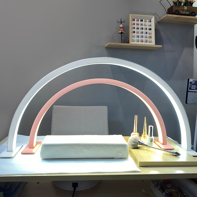 Beauty No Makeup - Halve Maan Nagellamp LED Bureaulamp Boogvormige
