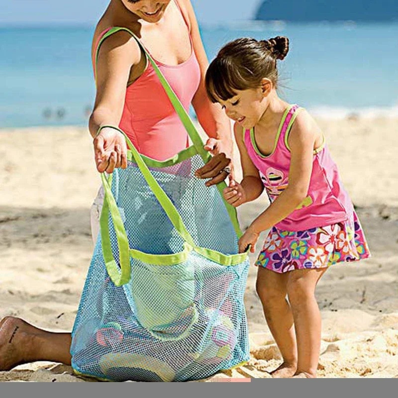 Beauty Makeup Women - Kinderen Zand Afstotende Draagbare Mesh Tas