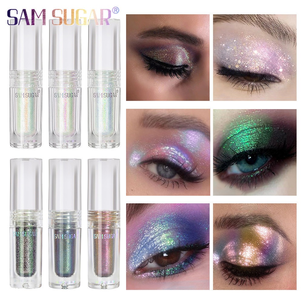 Beauty Makeup Stores - 6-kleuren alles-in-één oogschaduwstick dubbele tips met
