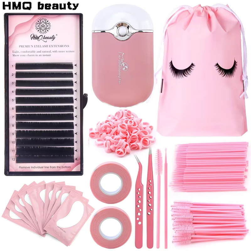 Beauty Makeup Kit - 268PCS Wimper Extensions Kit Borstels Set