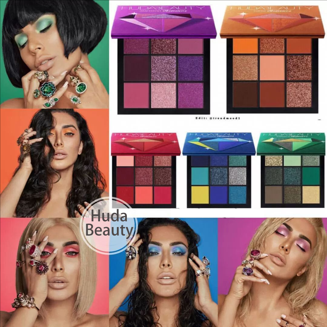 Huda Beauty Makeup Set - Huda Beauty 9-kleurenpalet Diamant Amethist Ruby