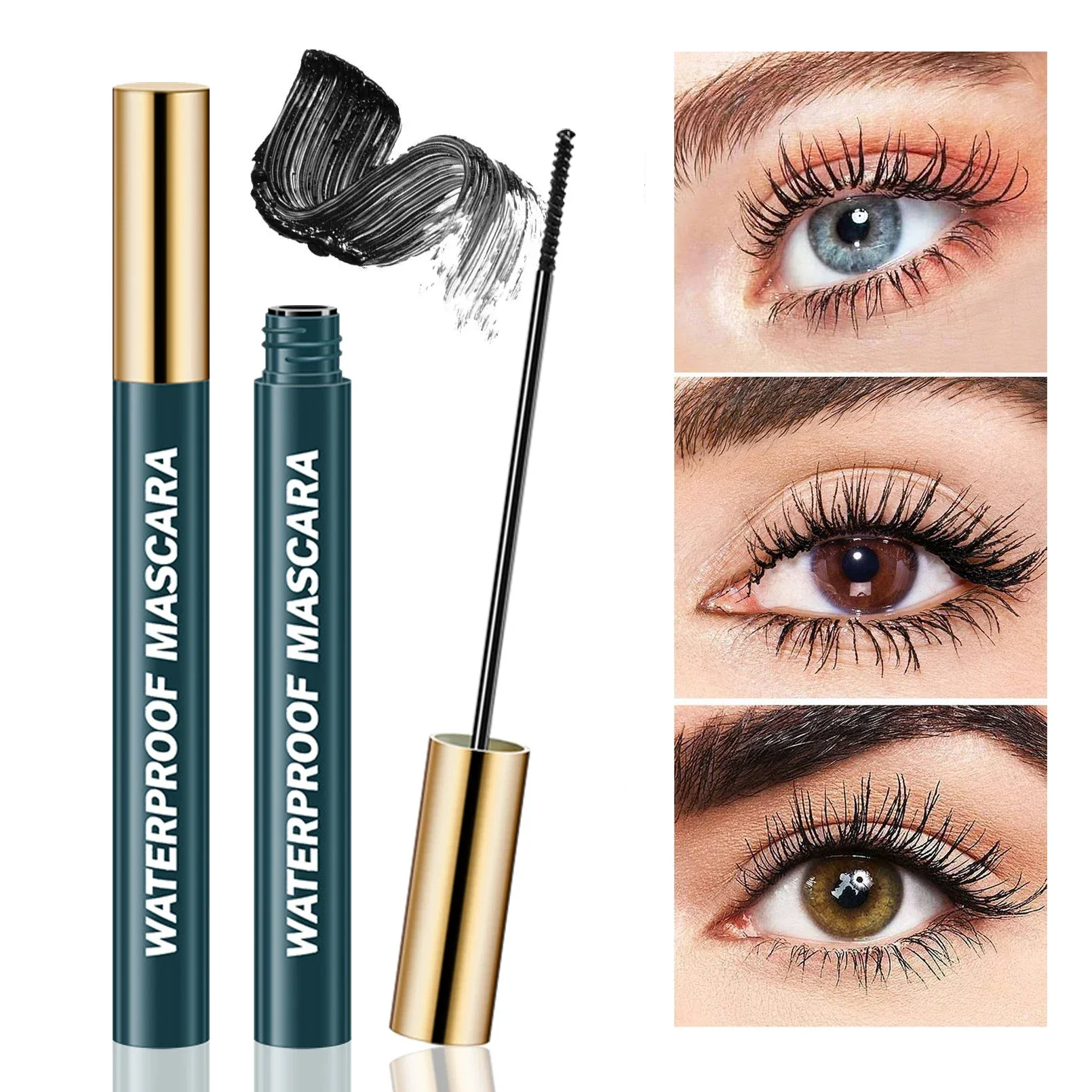 4D-mascara, zwart, waterdicht, - Huda Beauty Makeup Set recensie en prijs