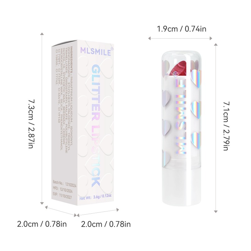Sterrenglitterlippenstift Lang - Beauty Makeup Stores recensie en prijs