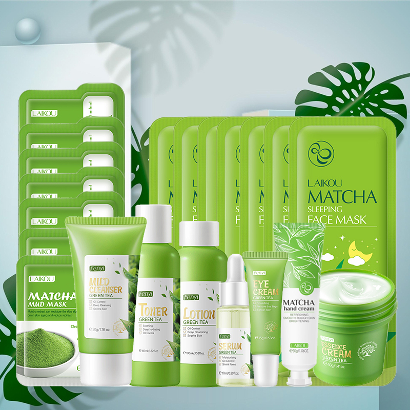Groene Thee Huidverzorgingsset - Beauty Makeup Kit recensie en prijs