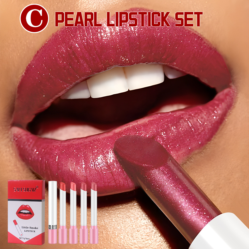 Sigaret lippenstift set 4-deli - Beauty Makeup Stores recensie en prijs