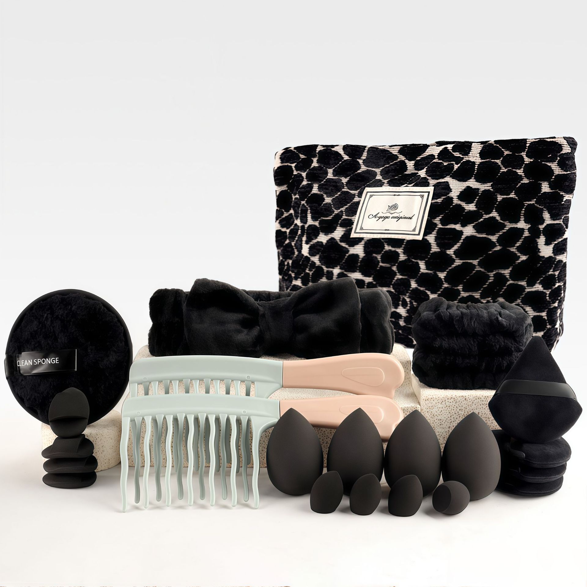 Make-up kwastenset, chique geu - Beauty Makeup Kit recensie en prijs