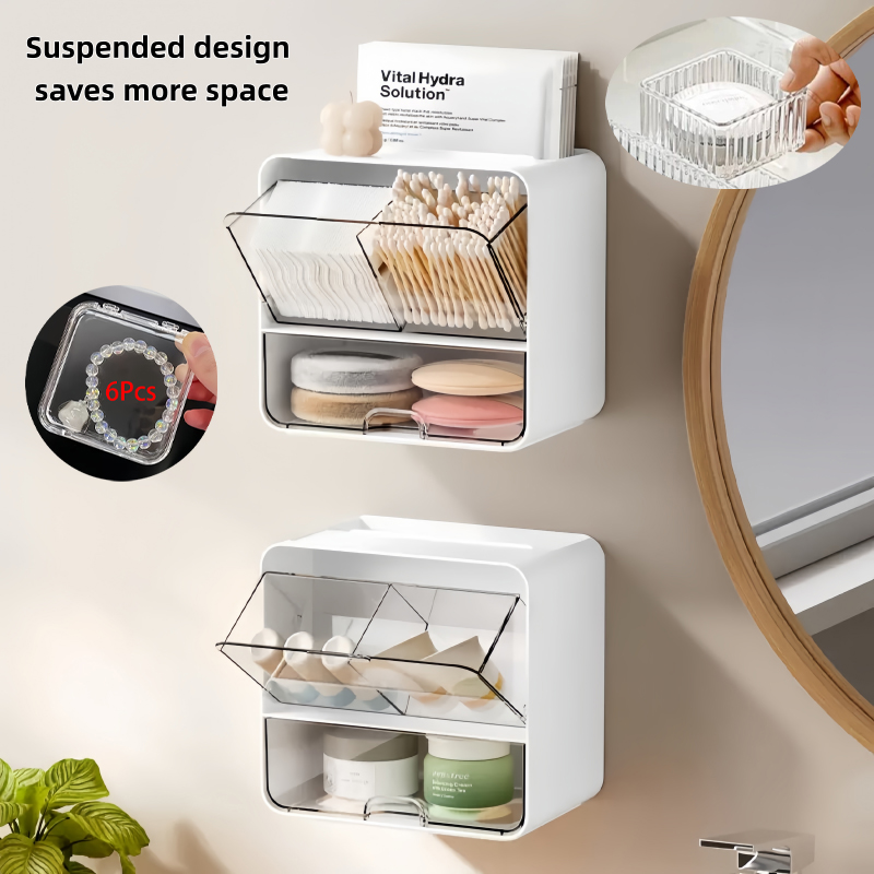 8-delige set, één wandgemontee - Beauty Makeup Stores recensie en prijs