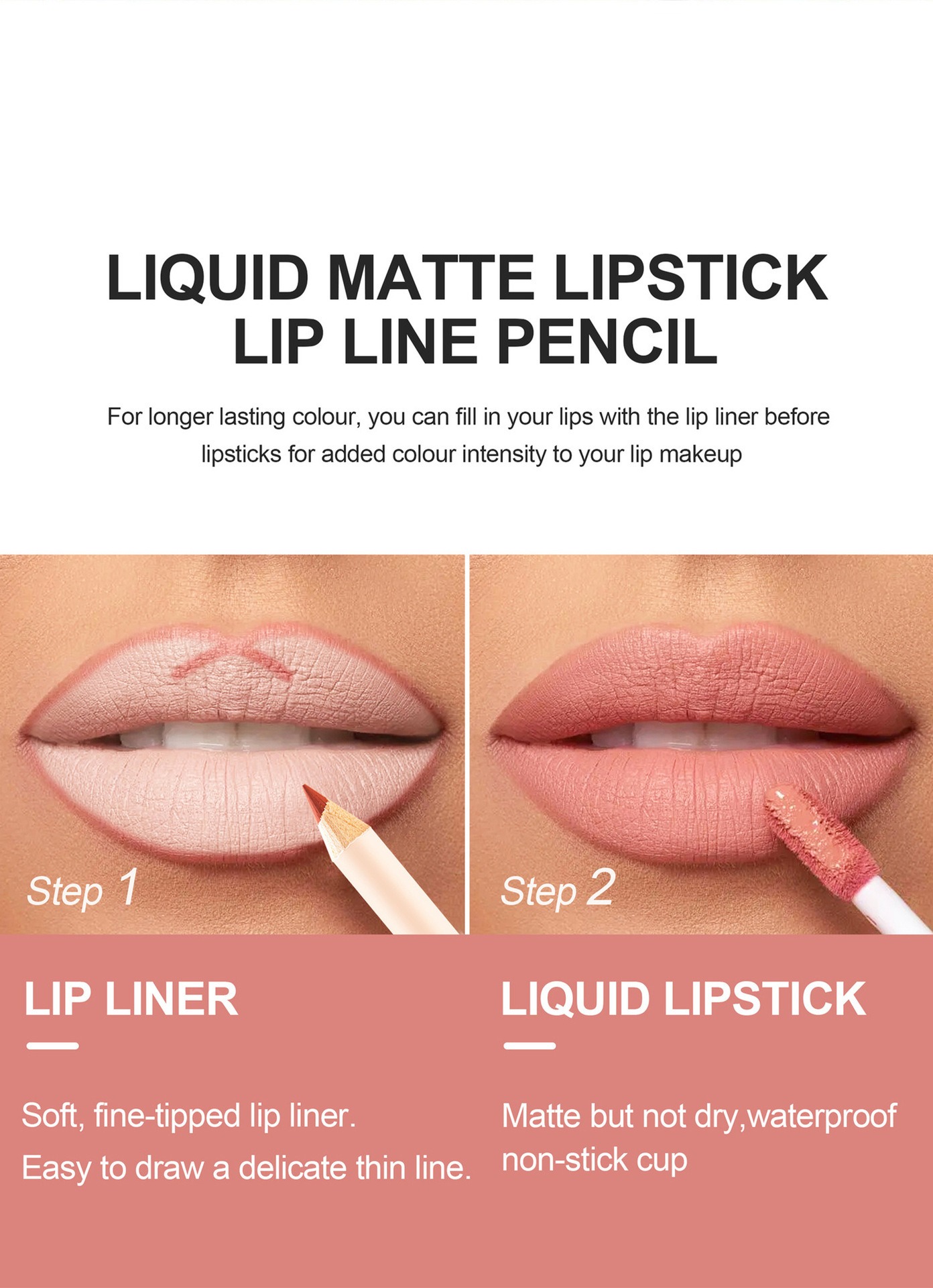12-kleuren lipliner en lippens - Beauty Makeup Stores recensie en prijs