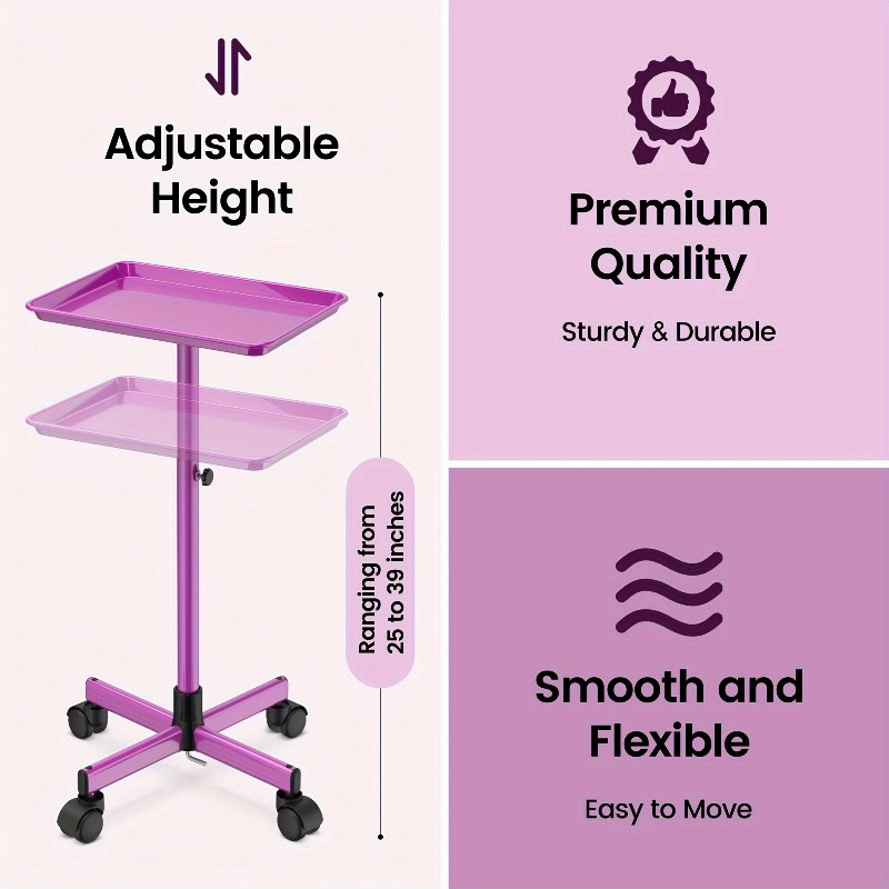 Aluminium Beauty Rolling Cart  - Beauty Makeup Stores recensie en prijs